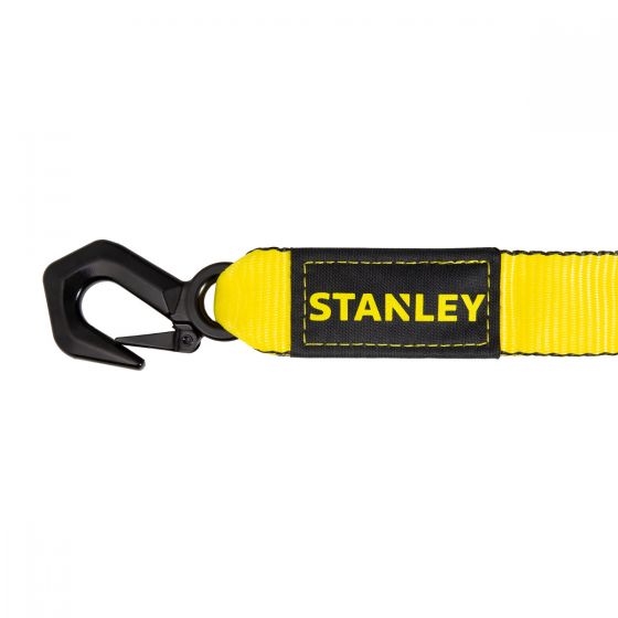 STANLEY S1051 Tow Strap with Tri-Hook (2 in. x 20 ft.) - 9,000 LB Break  Strength/for Disabled Recreational Vehicles